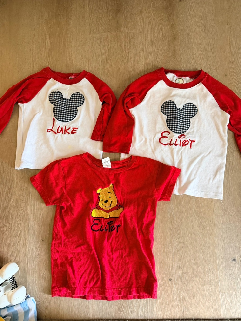 “Luke” & “Elliot” shirts